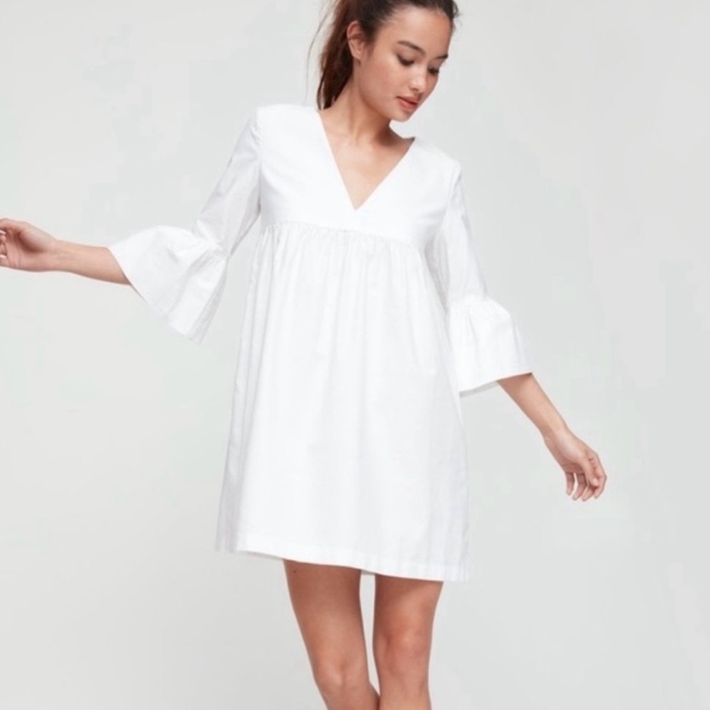 Aritzia Sunday Best Xenia Mini Dress in White